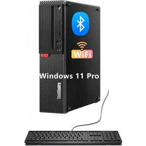 Lenovo ThinkCentre M920S SFF Desktop, Core i5-8500T, 8GB DDR4, 256GB SSD, WiFi, BT, Keyboard & Mouse, Windows 11 Pro