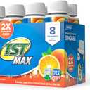 Camco TST MAX RV Toilet Treatment - Formaldehyde Free - Breaks Down Waste And Tissue - Septic Tank Safe - Treats up to 8-40 Gallon Holding Tanks -Orange Scent, (8) 4 oz Bottles (41191)