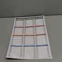 2026 Wall/Desk Calendar Set- 2-Pack 11x17 Inch Reversible (Vertical/Horizontal) Yearly Calendars (1 Thick Cardstock+1 Laminated) , Bonus 1-Pack Dry/Wet Erase Planner(Laminated) for Office, School, Home