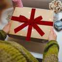 2 x Christmas Dark Burgundy Velvet Ribbon, 3/8 Inch x 30 Yard Vintage Single Face Spool Satin Velvet Ribbon for Christmas Wreath Decoration DIY Bow Craft Gift Wrapping Wedding Ornaments Party Home Decor