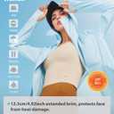 BENEUNDER Cooling Women's UPF 50+ Sun Protection Lightweight Hoodie Jacket Long Sleeve Active Sun Shirts for Outdoor Workout (Beige)
