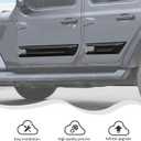 Four Door Version of car Door Anti Scratch Protection Panel Compatible with Jeep Wrangler JL JLU JT 2018+