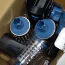 Geedel Rotary Cheese Grater, Kitchen Mandoline Vegetable Slicer with 3 Interchangeable Blades, Easy to Clean Rotary Grater Slicer for Fruit, Vegetables, Nuts (Black)