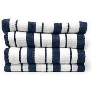 Williams-Sonoma Classic Striped Towels, Set of 4 (Navy)