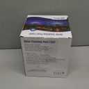 Floating Pool Lights Solar Powered, 7.6 Inch RGB Upper& Lower Color Changing Solar Pool Lights that Float with Dynamic Lighting Effects, IP68 Waterproof Swimming Pools Light for Party Decor(2) (White)