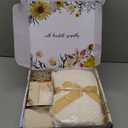Self Care Gifts for Women Gift BasketsSending Sunshine Thinking of You Care Package Spa Gift Sets, Birthday Christmas Gifts for Women Best Friends Mom Sister Wife Grandma Her - Ivory