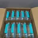 M MCIRCO 10-Pack 22 Oz Glass Meal Prep Containers with Lids - Microwave, Oven, Freezer & Dishwasher Safe - Green