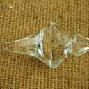 Premium Acrylic Hanging Crystals Diamonds Gem Icicles Drops Chandeliers Wedding (8 (7-Count))