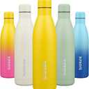 BJPKPK 25oz Insulated Water Bottle Double Wall Vacuum Insulated Stainless Steel Water Bottles for Spots Keep Cold and Hot,Yellow