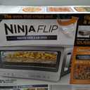 Ninja® Flip Toaster Oven & Air Fryer, Large Capacity, Stainless, SP151 | Stores Upright to Free Counter Space, Family Meals for Four in About 20 Minutes, Uses Less Power than a Standard Oven