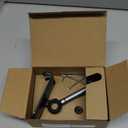 LISEN Cell Phone Stand Phone Holder for Desk Office Decor, Office Desk Accessories Gifts Women PC Gaming Essentials iPhone Stand Gadgets Men Fit OtterBox Case Switch iPad Air Tablet 4-10 in (BLACK)