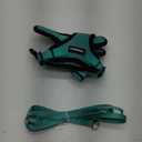 rabbitgoo Cat Harness and Leash for Walking, Escape Proof Soft Adjustable Vest Harnesses for Cats, Easy Control Breathable Reflective Strips Jacket, Teal, XS