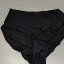 Blooming Jelly High Waisted Bikini Sets for Women Two Piece Swimsuits Color Block Swim Suits 2025 (Large, Black)