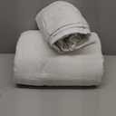 White Striped King Size Quilt Set, Lightweight Pick Stitch Bedspread with 2 Shams, Soft Cloud Chambray Farmhouse Country Textured Coverlet Rustic Thin Comforter Spring Summer, 3-Piece Bedding Set