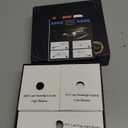 Lights Fit For Toyota Venza 2009 2010 2011 2012 2013 2014 2015 2016, 9005 High Beam H11 Low Beam H11 Fog Light Bulbs, High Power 6500K White Light, Pack of 6