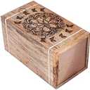 Handcrafted Tree of Life Wooden Urns for Human Ashes Adult Large - Butterfly Cremation Urn for Ashes - Burial Urn for Columbarium - Funeral Urn Box - 250 LB