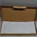 FENIFOX Wireless Keyboard and Mouse, Rechargeable USB C Combo Silent Quiet Compact Full Size Flat with Number Pad Soft Cover for Mac MacBook iMac Windows PC Laptop Computer Office - Black & Grey