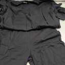 AUTOMET Womens 2 Piece Sets Summer Outfits 2026 Two Piece Lounge Set Matching Clothing Oversized T-shirts Biker Short Fashion (Black) Medium 