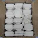 Baquler 30 Pcs Ceramic Briquettes for Gas Grill, BBQ Grill Heat Replacement Ceramic Bricks Plates Replacement for Even Heat Distribution, Reusable Bricks for Baker Chef Cooking Outdoor, 2 x 2 Inches