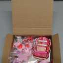 JOYIN 28 Packs Valentines Day Gift Cards with Mochi Squishy Toys, Stress Relief Fidget, Cute Miniature Novelty Squeeze Toys for Kids Valentine's Party Favors, School Exchange and Goody Bag Fillers