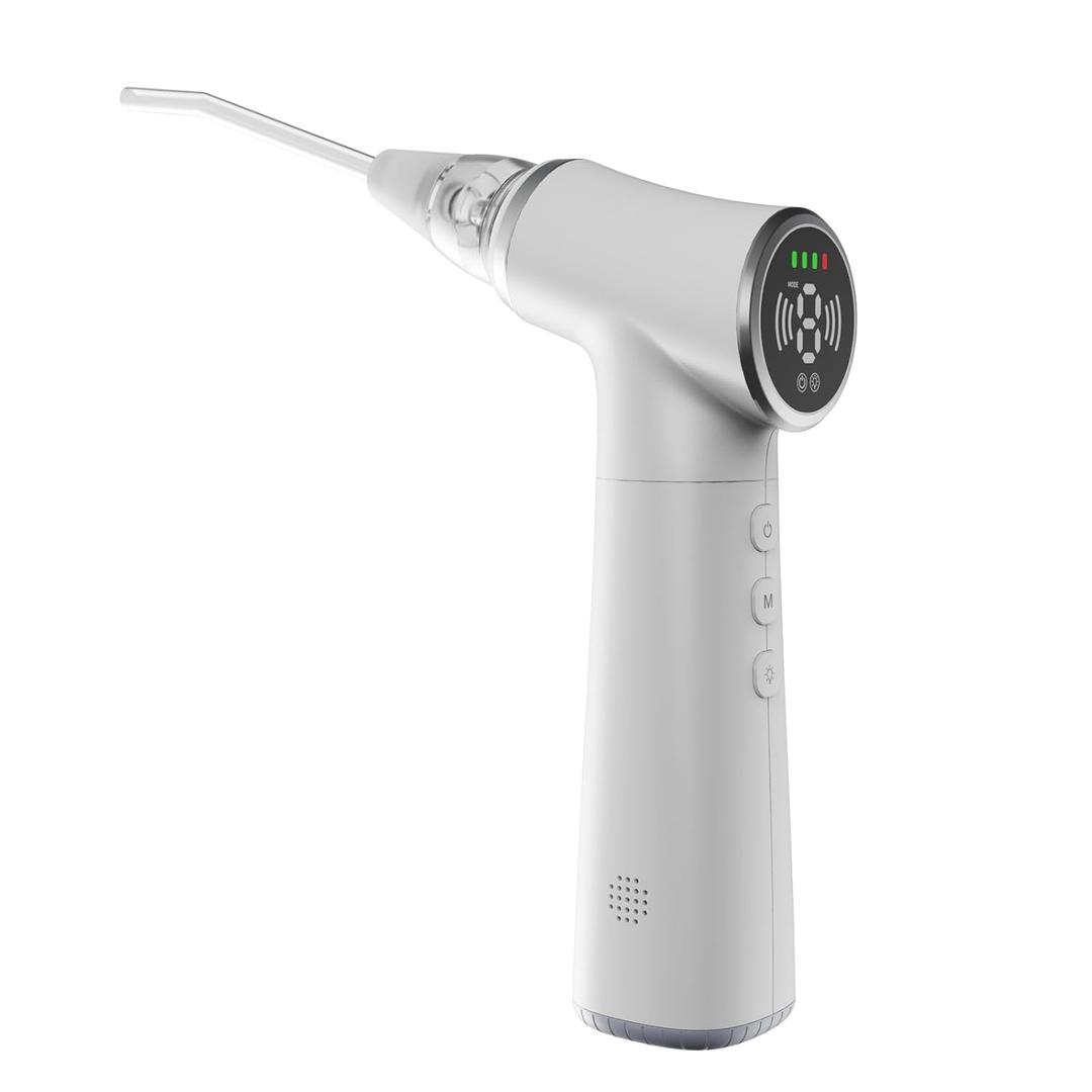 Upgraded Electric Tonsil Stone Remover  High-Precision & Painless Cleaning, Food-Grade Material, 6 Suction Levels | Tonsil Stone Removal Kit with LED Light, Oral Protection & 11 Attachments
