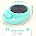 Kids Cooking Sets Real- Safe Mini Kitchen Set with Kids Knife Set for Real Food Making, Toddler Montessori Kitchen Playset for Girls Boys (Green)