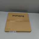 10 PCS Gift Boxes with Lids, 10.6x7.8x3.1 Inch Kraft Paper Gift Box, White with Ribbon, Bridesmaid Proposal Box for Wedding, Packaging, Present, Birthday, Cupcake