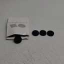 Non Slip Furniture Pads - 2" Anti Skid Caster Cups, 12PCS Round Furniture Coasters for Hardwood Floors, Anti Slide Furniture Cup Bed Couch Floor Protectors,Furniture Stoppers to Prevent Sliding(Black)