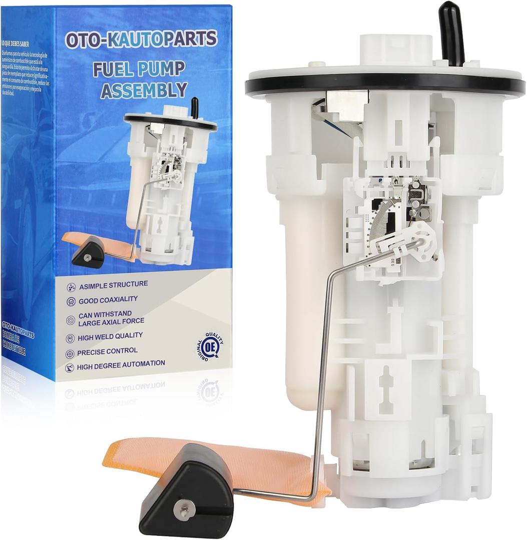 OTO-K Electric Fuel Pump Module Assembly Compatible with Toyota Corolla & Chevy Prizm 1998 1999 2000 2001 2002, L4 1.8L, Gas, Replace# FG2218, SP9163M, 77024-02010, 83320-12620, 23221-0D010