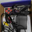 Retro Game Console, 620 Retro Games System, Built-in Classic Video Games, Plug & Play Game Console for TV with AV Output and 2 Wireless Controllers (Grey)