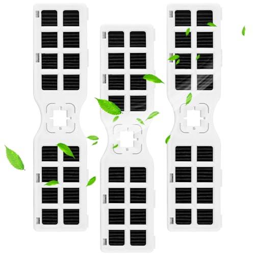 AMI PARTS Pure-Air AF-2 Air Filter Fit for Frigidaire Refrigerator frgpaaf-2 Replace FRFS282LAF FRFS2823AW FRFS2823AS GRMG2272BF PRFS2883AF PRFC2383AF Filter for Air(3-pack)