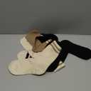 CHUNFO Womens Striped Cotton Slouch Cute Socks Crew,Retro Classic Charm,Loafers Sneakers,Size5-8