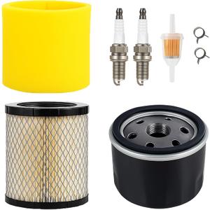 YT3000 LT2000 Air Filter Oil Filter Tune Up Kit for Craftsman T2200 YS4500 YTS3000 T1400 42" 46" Lawn Tractor Riding Mower with 19.5hp 20hp 21hp Engine