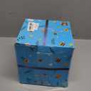 Wooden Activity Cube | Montessori Toys for 1 2 3 Year Old Toddlers | One Year Old 1st 2st First Birthday Gift | Educational Toys for 12+ Months Baby Boys Girls | Bonus Sorting & Stacking Game (Blue)