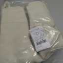 NICETOWN Cold Reducing Curtains, Bedroom Full Blackout Panels, Super Thick Insulated Window Covers, Complete Blackout Draperies with Black Liner for Short Window (Beige, Set of 2, 42 by 45-inch)