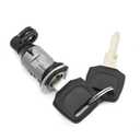 Ignition Switch Lock Cylinder with Key Kit, Ignition Starter Switch Replacement for GY6 49cc 50cc 60cc 72cc 80cc 125cc 150cc 139QMB Chinese Scooter Moped