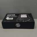 SUNPOW Rechargeable Metal Detector for Adults - 35H Battery All-Day Hunt - Waterproof Gold Detector with 10'' Deep Dual D-Coil, 4 Precision Modes for Beach & Yard, Adjustable Shaft  OTMD15 (Blue Black)