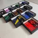 iLuane Display Wallboard for LEGO Speed Champions Ultimate Collector's Pack, Contains 10 Sets in 1, Adult Collectibles Wall Mount, Home or Office Décor (No Car Included), 29.92*12.6*12.6 inch