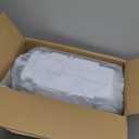 Spin Mop Bucket Deluxe 360 Spinning Floor Cleaning System with 6 Microfiber Replacement Head Refills,62" Extended Handle,4X Wheel for Home Cleaning