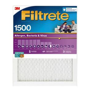 Filtrete Allergen Bacteria and Virus Air Filter 1500 MPR 16x25x1