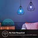 Kasa Smart Light Bulbs, Full Color Changing Dimmable Smart WiFi Bulbs Compatible with Alexa and Google Home, A19, 60 W 800 Lumens,2.4Ghz only, No Hub Required, 2-Pack (KL125P2), Multicolor