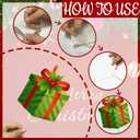 2 x Christmas Photo Booth Props Kit - Large Size Selfie Frame & 24 Pcs Christmas Picture Props for Photoshoot Gift Box, Xmas/Winter/Holiday New Year Party Favors Supplies Jokes Favors