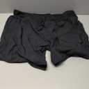 baleaf Women's 7" Athletic Long Running Shorts Workout Gym Quick Dry Hiking Shorts High Waisted Zipper Pocket (XX-Large, Black)