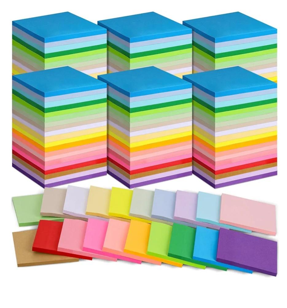 Koogel 8 packs of 1200PCS Index Cards 3x5, Colored Ruled Index Cards Bulk for Back To School, Heavy Notecards Memo Scratch Pad for Studying Teachers Classroom Note Taking Office College Supplies, 12 Colors