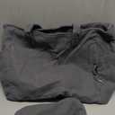 Makukke Corduroy Tote Bag, Large Shoulder Handbag with Pouch, Crossbody Bag for Work Travel Shopping (Gray)