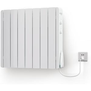 1500W Electric Panel Wall Heater -Convection Space Heater for Indoor Use,Quiet Fan-less- with Thermostat,Efficient &Safety Freestanding/Wall Mount penel Heater