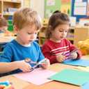 Scissors Set of 24-Pack, Rkqoa 8" All Purpose Pure Black Scissors - Thick Sharp Shears for Office School Sewing Craft Supplies, Classroom Must have, High/Middle School Student Teacher Scissor Bulk