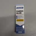 Fabric Glue, Permanent Extra Strong Clear Washable Fabric Adhesive for Clothing Repairs, Patches, Denim, Rhinestones, Felt, Crafts & Upholstery, 1.76 oz (EXP 20208/03/23)