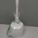 Toilet Brush and Holder Set, by LOLA, 2 Pack, Classic Version, Durable Bristles for Deep Cleaning, w/Compact Space Saving Storage Holder