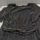 Sparkly Evening Party Pant Suits, Metallic Short Sleeve Top & Flare Pants 2 Piece Set Cocktail Outfits (XX-Large Plus, Black Sliver)